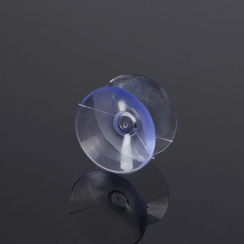 20,30,35,50mm Double Sided Suction Cups Clear Plastic Rubber