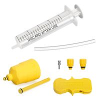 ஐ๑ Bicycle Brake Bleed Kit for Bicycle Hydraulic Disc Brake Bleeding Tool Funnel Oil Stopper Road Mountain Bike Repair Tools Set