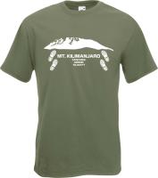 Mount Kilimanjaro Machame Route Walking T-Shirt Summer Tops For Man Summer Cotton T-Shirt Fashion Family T Shirts 【Size S-4XL-5XL-6XL】