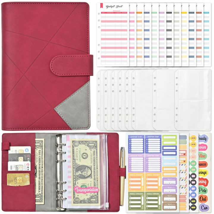 money-management-planner-hand-held-budget-planner-daily-budget-planner-cash-budget-tracker-retro-indentation-notebook