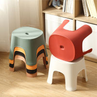 Thicken Plain Children Stools Living Room Non-slip Bath Bench Child Stool Changing Shoe Stool Children Furniture Chair