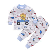 Terno For Kids Boy Pajamas Cotton Baju Tidur Budak Suit