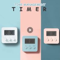 ☌❄✽ Home Timer Alarm Clock LCD Digital Screen Student Learning Self-discipline Children Kitchen Reminder Time Management Timer Tool