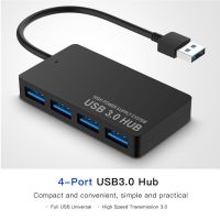 ◄✠¤ USB3.0 Ultra-thin 4-port HUB High Speed Indicator Light USB Hub For for Notebook MacBook PC Laptop