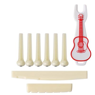 9 PCS Acoustic Guitar Bridge Pins, the Guitar Parts and Accessories Perfectly Restore the Pure Tone
