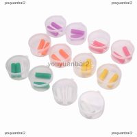 youyuanbai2 ชั้นวางเคี้ยวสำหรับจัดฟัน1คู่ที่วางแก้วสีม่วง