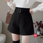 Quần short đùi nữ lưng cao, chất vải tuyết mưa mềm, lên form cực chuẩn, phong cách trẻ trung Hàn Quốc, chuẩn shop MUN S_SHOP MS01