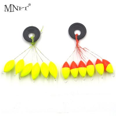 【YF】₪✈  MNFT 60Pcs Seven-star Oval Fishing Float Beans Use Floater Are Put The A Stopper And Fixed