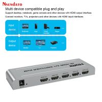 4K 60Hz 30Hz HDMI KVM Switcher 4X1 For USB Keyboard Mouse Switch 4 In 1 Out HDMI KVM Switch For PC Computer To TV HDTV Projector