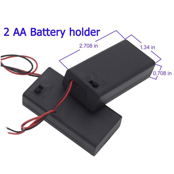 plastic-18650-battery-storage-box-case-1-2-3-4-slot-way-diy-batteries-clip-holder-container-with-wire-lead-for-18650-battery