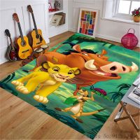 〖Queena carpet〗 ดิสนีย์ Lion King พรมห้องนั่งเล่นพิมพ์ลายพรมเล่นเด็กพรมขนาดใหญ่ Hiasan Kamar พรมชั้นโถงในบ้านพรมห้องนอน