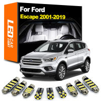 Zoomsee ภายในไฟ LED ชุดสำหรับ Ford Escape 2001-2014 2015 2016 2017 2018 2019 Canbus ยานพาหนะในร่มหลอดไฟโดมอ่านลำต้น