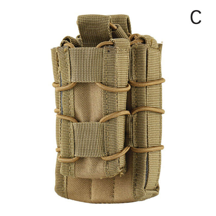 gude001ระบบ-molle-ซองกระสุน1000d-ไนลอนคู่ถุงชั้นเก็บของ-airsoft-tactical-ak-ar-m4-ar15ปืนไรเฟิล-mag-เคส