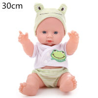 30cm Fashion Doll Soft Vinyl Reborn Baby Playmate Kids Toys Pretend Toys Christmas Birthday Gift Photography Props