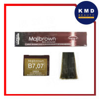 LOréal Professionnel - Majibrown / Olive Brown # B7.07 - 50 ml ครีมเปลี่ยนสีผมลอรีอัล เบอร์ B7.07 สีน้ำตาลอ่อน ปิดผมขาวได้ตรงปก ส่งเร็ว