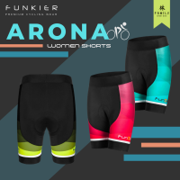 [ผ่อน 0%]กางเกงปั่นจักรยานขาสั้นผู้หญิง Funkier Arona S2799-B13