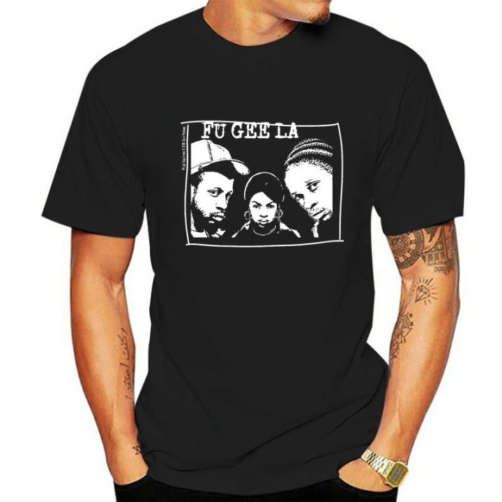 Idilvice The Fugees By Carl Posey X Collaboration Adult T Shirt Feat. Lauryn  Hill Wyclef Street T-Shirt Fashion 100% Cotton Slim | Lazada Ph