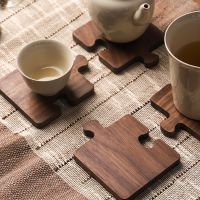 【CW】 1PC Coaster Cup Durable Drink Wood Resistant Table Placemat Decoration