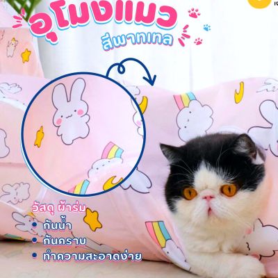อุโมงค์แมว  อุโมงค์แมว บ้านแมวของเล่นแมว ของเล่นแมวอุโมงค์ บ้านของเล่นแมว สินค้าพร้อมส่งในไทย