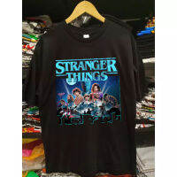 2023 Stranger Things เทรนด์รอบคอแขนสั้น【 s-3xl-friends-66.67.68.69】 เสื้อหลวมผ้าฝ้าย