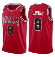 เสื้อบาสเก็ตบอลผู้ชาย MICHAEL 23 # Rose 1 # lavine 8 # DeRozan 11 # Ball 2 # caruso 6 # Patrick Williams 44 Coby White 0 nikola vucevic 92 23 New Season jerseys