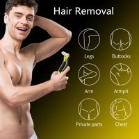 ZZOOI Mens Shaver Razor Sensetive Areas Shaving Machine Man Hair Removal Depilator Trimmer for Bikini Body