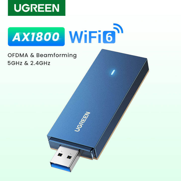 UGREEN 1200Mbps USB WIFI6 Adapter with Amplifier wifi Receiver USB WIFI