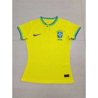 Top-quality 2022-2023 Brazil Home Jersey Women Jersey Football Jersey Soccer Jersey Lady Sports Shirt Size ：S-2XL