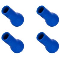 4X Fishing Rod Butt Cushion Gimbal Fishing Fighting Belt Waist Holder Shock Absorption Fighting Pole Holder,Blue