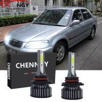 New หลอดไฟหน้า LED 6000K สีขาว สําหรับ Honda City SEL 2002 TO 2008 2 ชิ้น