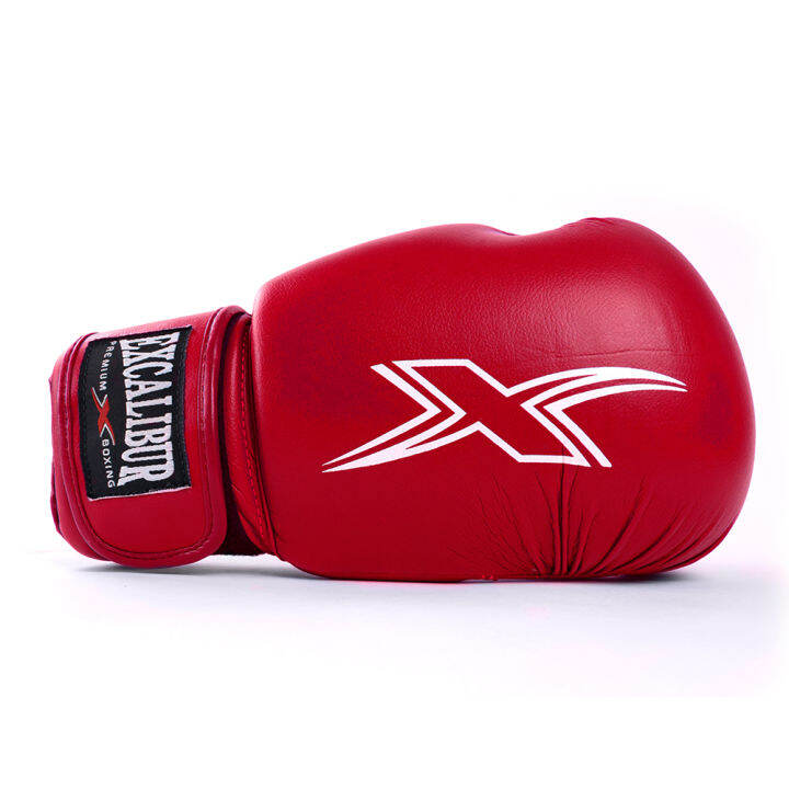 Excalibur CONTENDER 8054 Premium PVC Boxing Gloves Red Lazada PH