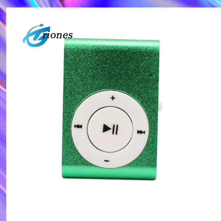 เครื่องเล่น-mp3ขนาดเล็กประเภทคลิปกีฬาลำโพงสเตอริโอดนตรีหูฟัง-usb-สายชาร์จ3-5มม-รองรับการ์ด-tf