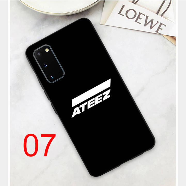 ateez-อ่อนนุ่ม-ซิลิโคน-เคสโทรศัพท์-หรับ-samsung-a01-a50s-a31-m31-m21-a51-a10s-a30s-a11-a20-a50-a21s-a21-m30-a71-a20s-a70-m30s-a30-a10-m51-black-ปก