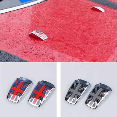 ​Union Jack Windshield Water Spray Nozzle Covers For Mini Cooper S Countryman Paceman R55 R56 R60 R61 F54 F55 F56
