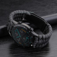 Strap Bracelet for Huawei Watch Gt 2 GT2 46mm Nylon Strap for Samsung Galaxy Watch 3 41 45 Sport Umbrella Rope Hand-woven Straps