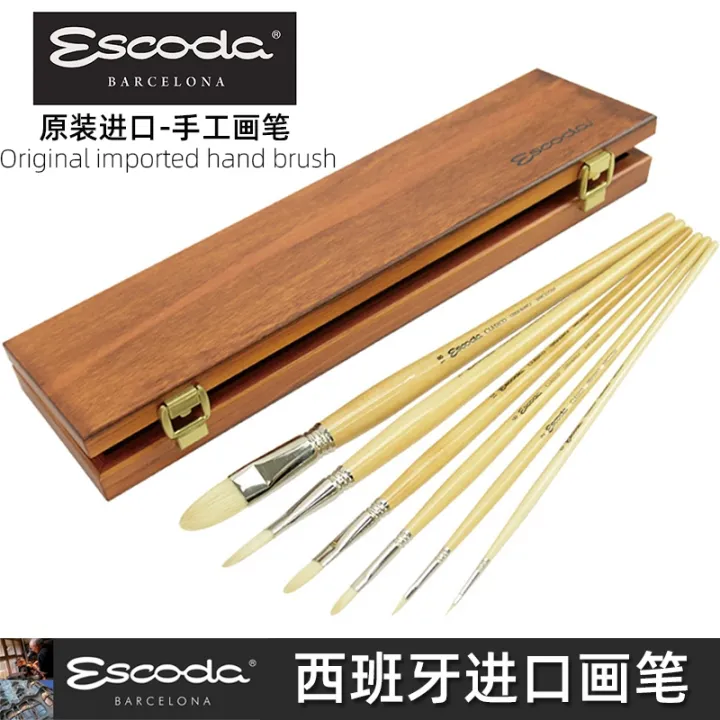 Import Spanish pen propylene emperor Escoda oil paints pen long pole