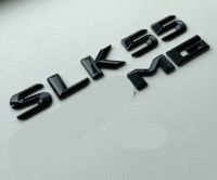 ใหม่สำหรับ Mercedes Benz Slk55 Amg ด้านหลังบูตป้ายกลอสสีดำ