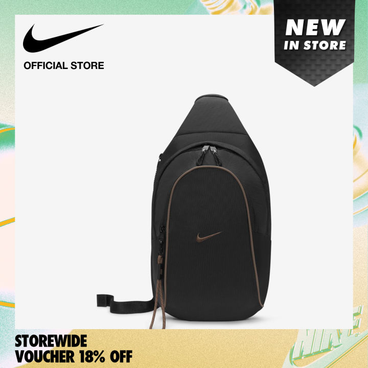 Nike Adult Unisex Nsw Essentials Sling Bag - Black | Lazada.co.th