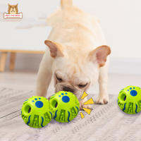 BP【ready Stock】Colorful Pet Sounding Ball Toy Chewing Molar Teething Bite-Resistant Anti-Boring Dog เกมแบบโต้ตอบอุปกรณ์การฝึกอบรมที่ปลอดภัยCOD【cod】