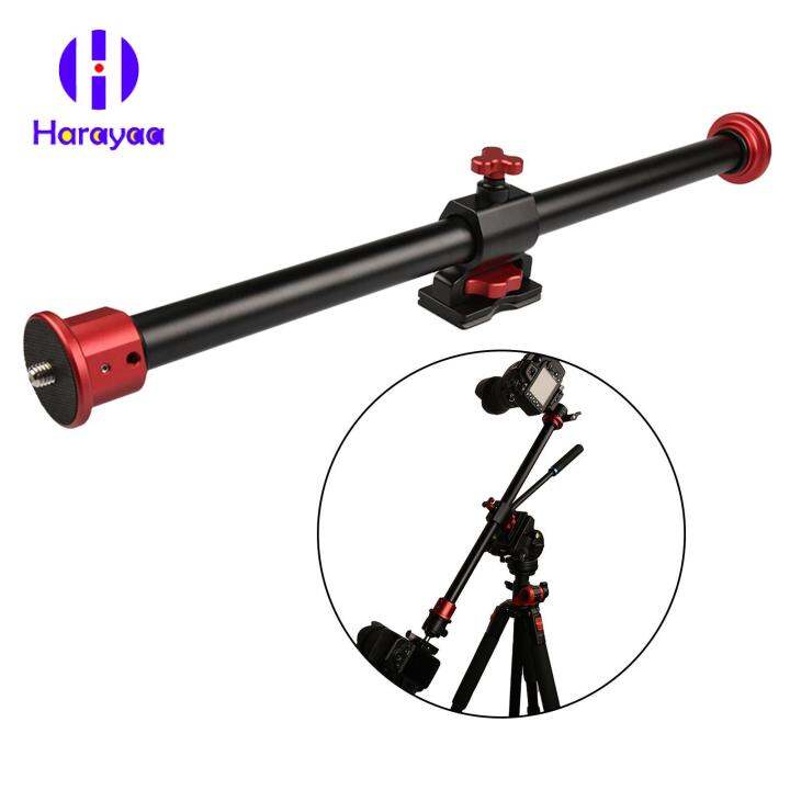 41"Carbon Fiber Tripod Extension Arm With Retractable Extender Horizontal Center