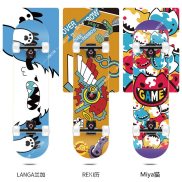 Anime Sk8 The Infinity Reki Langa Miya Cosplay Skateboard Stickers