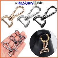 HESONG ที่จับเข็มขัด หัตถกรรมเครื่องหนัง อุปกรณ์เสริมกระเป๋า ปลอกคอ Carabiner Snap แหวนแยก ตะขอเกี่ยวที่ถอดออกได้ หัวเข็มขัด กุ้งก้ามกราม สายรัดกระเป๋า