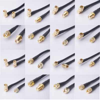 20CM To 30M RG58 Cable RP SMA Male to Female Connecttor Bulkhead WiFi 3G Antenna Extension Cord RG-58 50 Ohm Pigtail Jumper