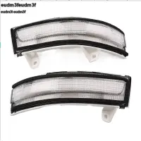 กระจกด้านข้างไฟกระพริบ LED สัญญาณไฟเลี้ยวแบบไดนามิกสำหรับ Honda Civic 9th หยก FR1 GJ5 GJ7 Eudm3f ในเมือง