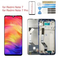 สำหรับ Xiaomi Redmi Note 7จอแสดงผล Lcd จอแสดงผลสัมผัสทำให้เป็นดิจิทัลประกอบ Redmi Note7 Pro อะไหล่ซ่อมแบบสัมผัส10ชิ้น