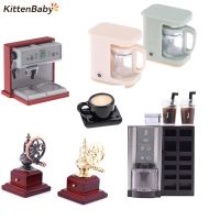 【YF】♣  1:12 1:6 Dollhouse Miniature Maker Mug Cup Machine Accessories