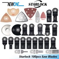 NEWONE Starlock ชุดใบปัดน้ำฝนเลื่อยวงเดือน,เหมาะสำหรับอุปกรณ์อเนกประสงค์สำหรับตัดไม้พลาสติกกระเบื้องขัดเงา