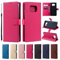 สำหรับ Xiaomi Mi CC9E CC9 CC9 Pro A3 A3 Pro / Poco M3 Poco X3 NFC Poco X3เคสโทรศัพท์เคสแบบพับปิดได้สีทึบคลาสสิกฝาครอบป้องกันปลอก