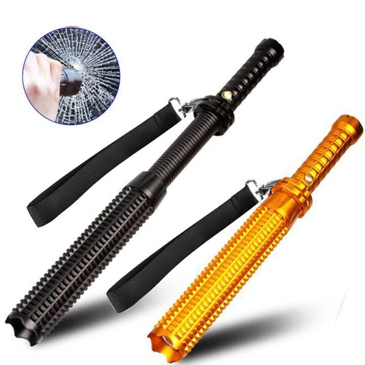 High Power Flashlight Waterproof Telescopic Mace Flashlight Powerful