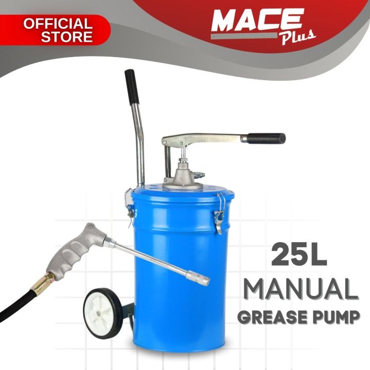 25L Manual Grease Pump Hand Operated Grease Pump Drum Pam Minyak Gris ...